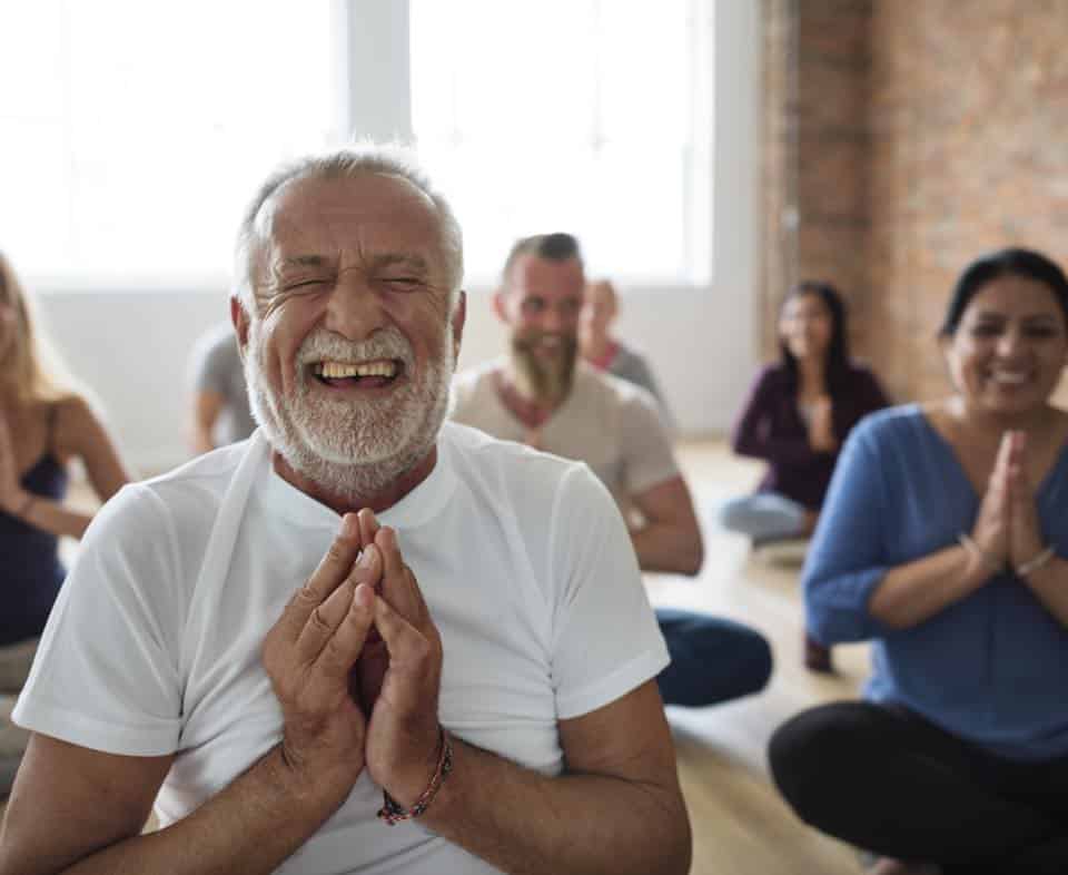 Yoga Bangor class